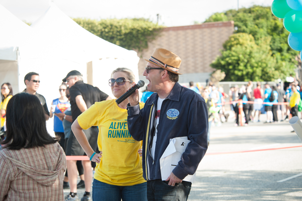 ulianne Grossman Giving Back at Alive & Running event for Didihirsch.